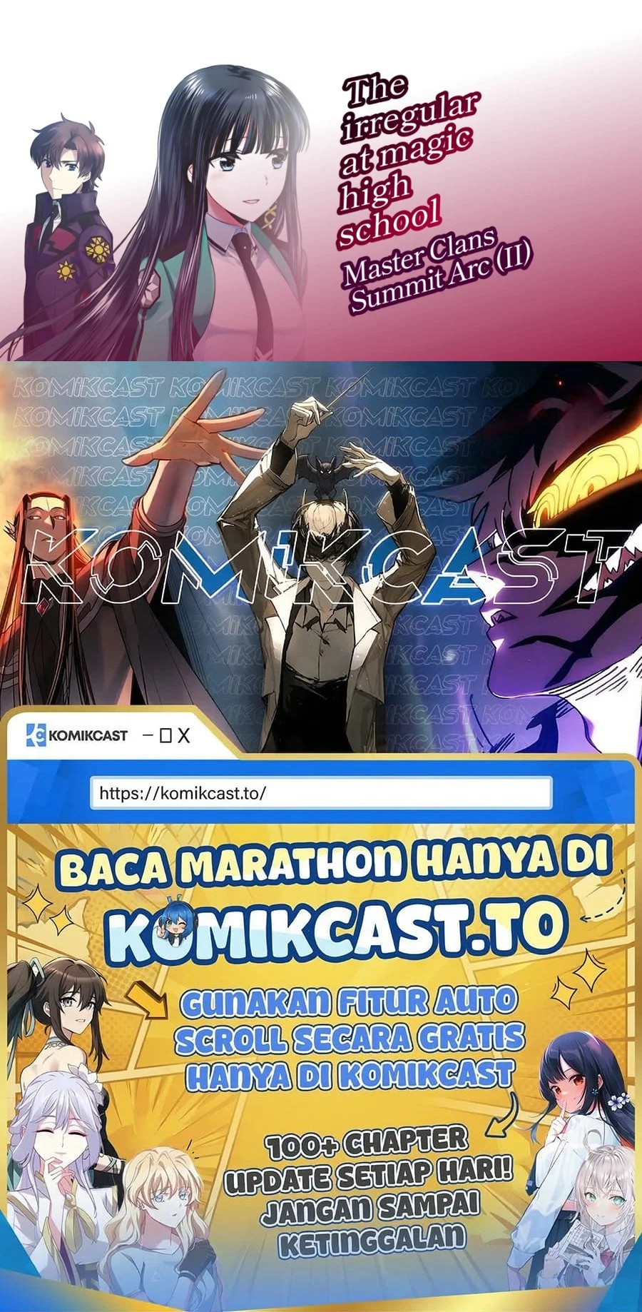 Mahouka Koukou no Rettousei Shizoku Kaigi-hen Chapter 20 Gambar 26