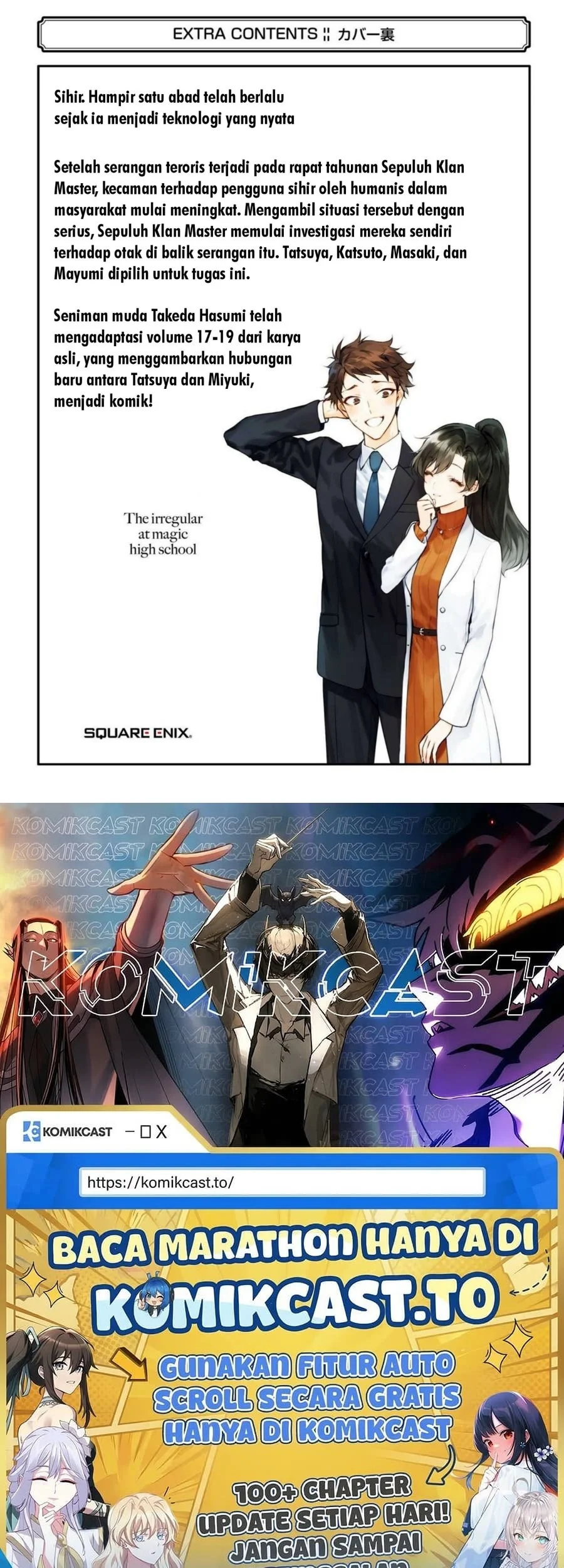 Mahouka Koukou no Rettousei Shizoku Kaigi-hen Chapter 21 Gambar 28