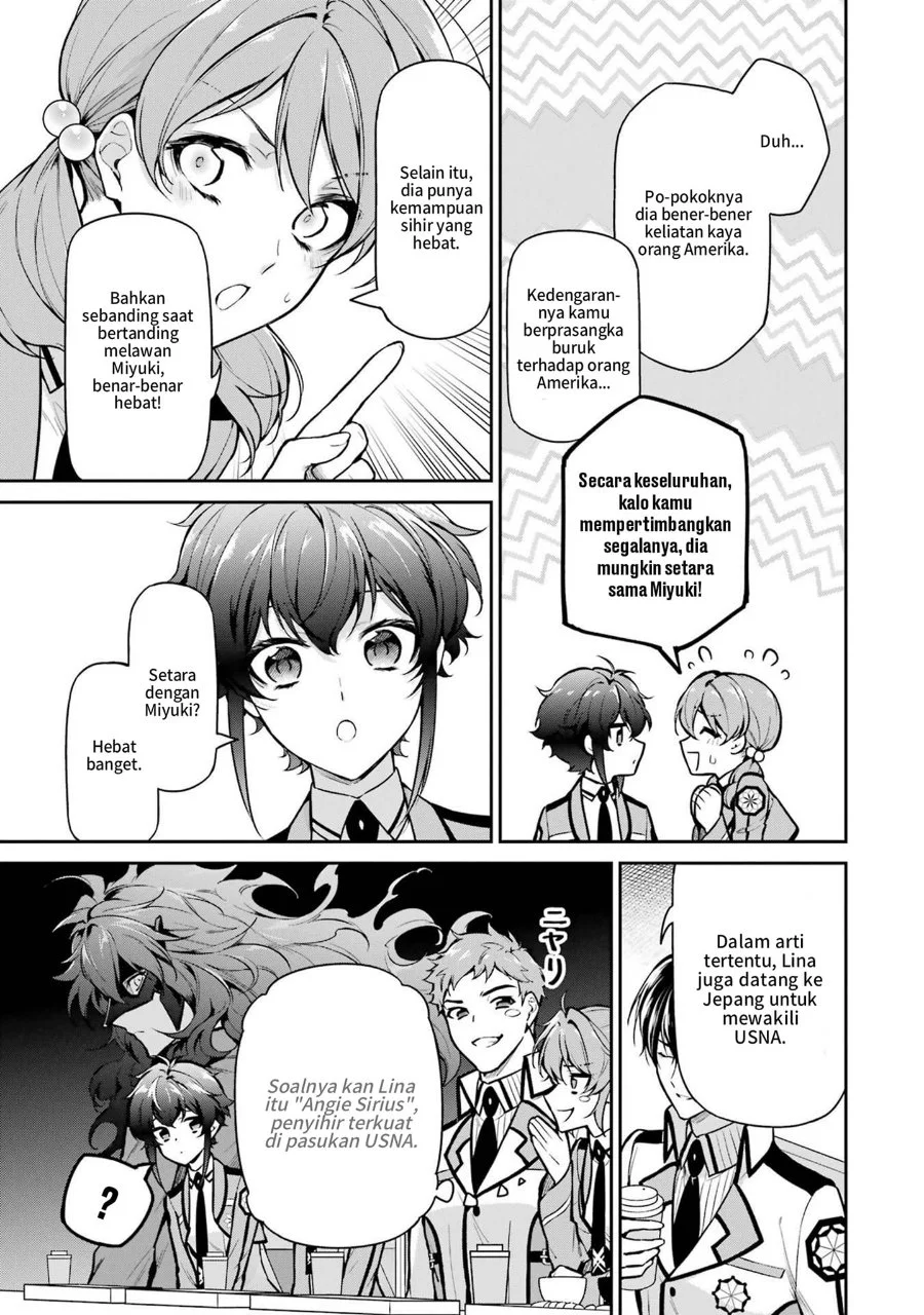 Mahouka Koukou no Rettousei Shizoku Kaigi-hen Chapter 24 Gambar 11