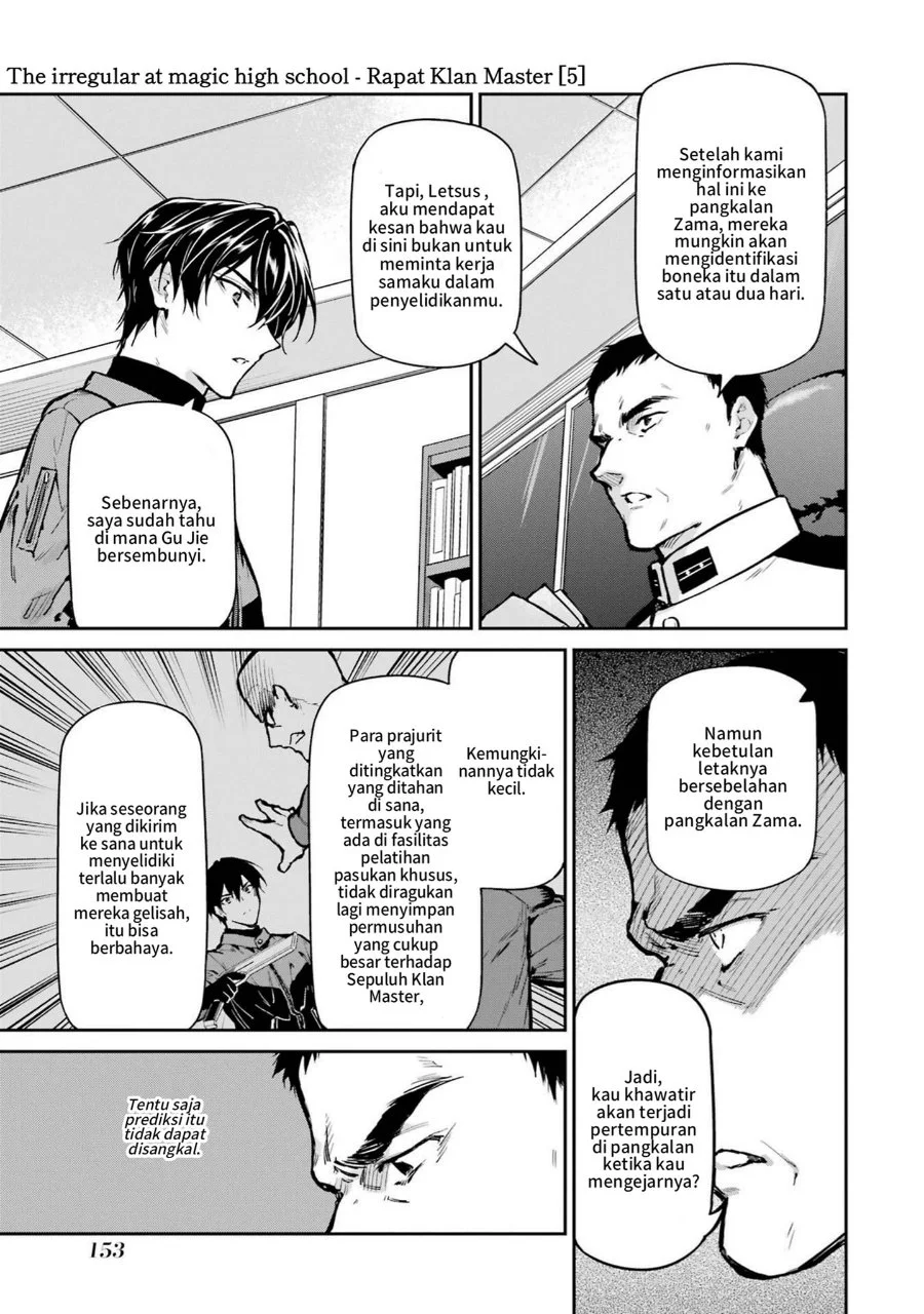 Mahouka Koukou no Rettousei Shizoku Kaigi-hen Chapter 27 Gambar 25