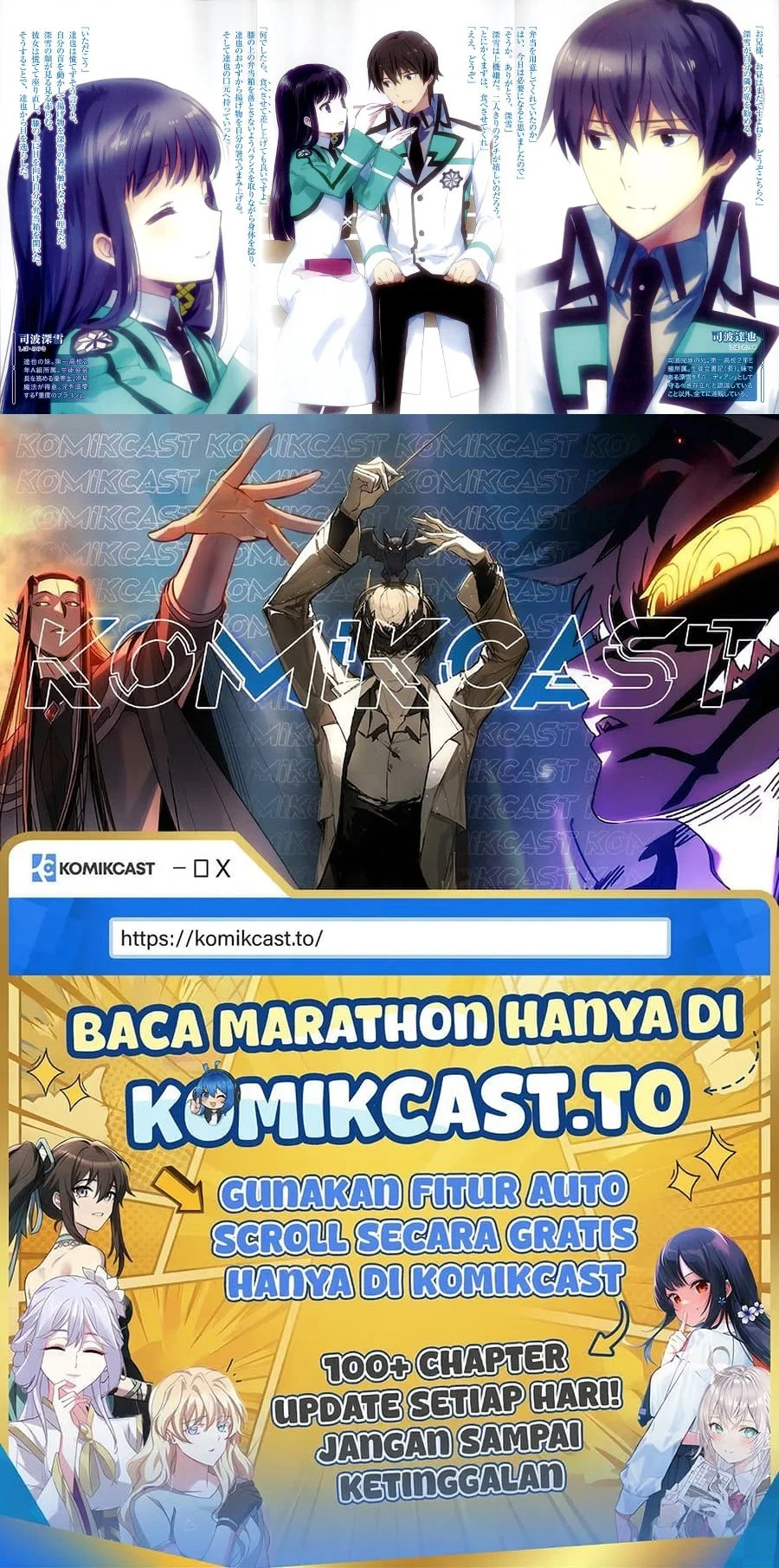 Mahouka Koukou no Rettousei Shizoku Kaigi-hen Chapter 3 Gambar 35