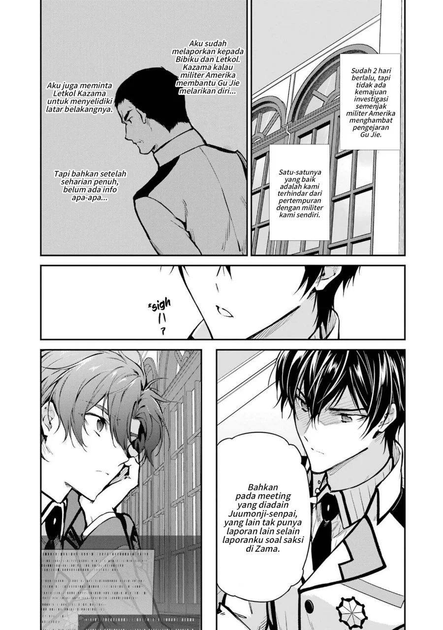 Mahouka Koukou no Rettousei Shizoku Kaigi-hen Chapter 31 Gambar 15