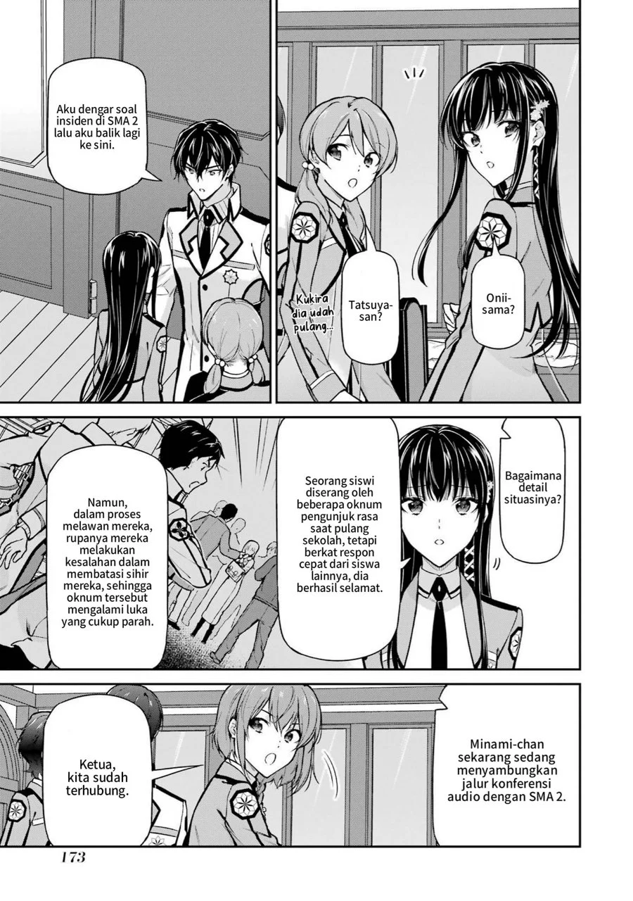 Mahouka Koukou no Rettousei Shizoku Kaigi-hen Chapter 33 Gambar 29