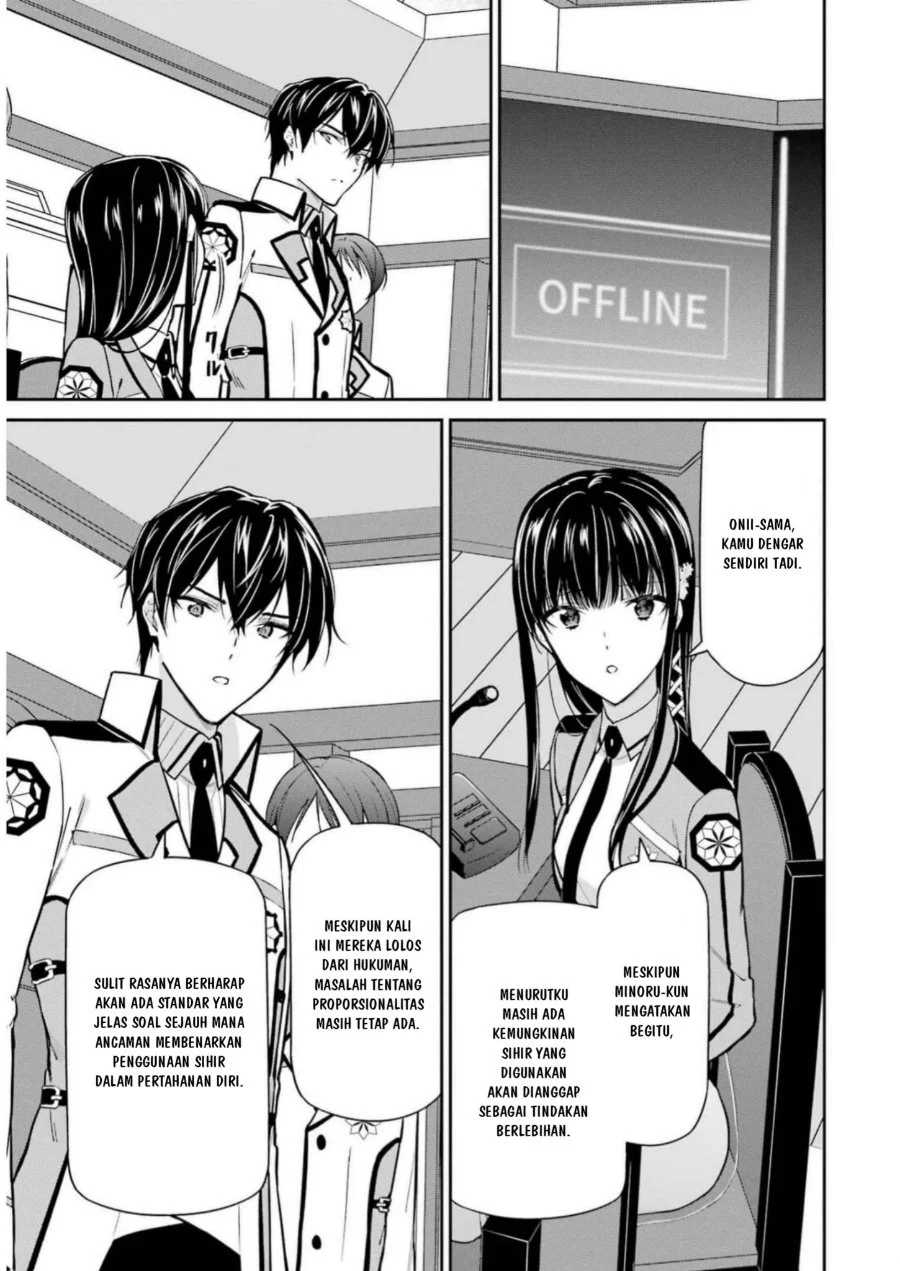Mahouka Koukou no Rettousei Shizoku Kaigi-hen Chapter 34 Gambar 10