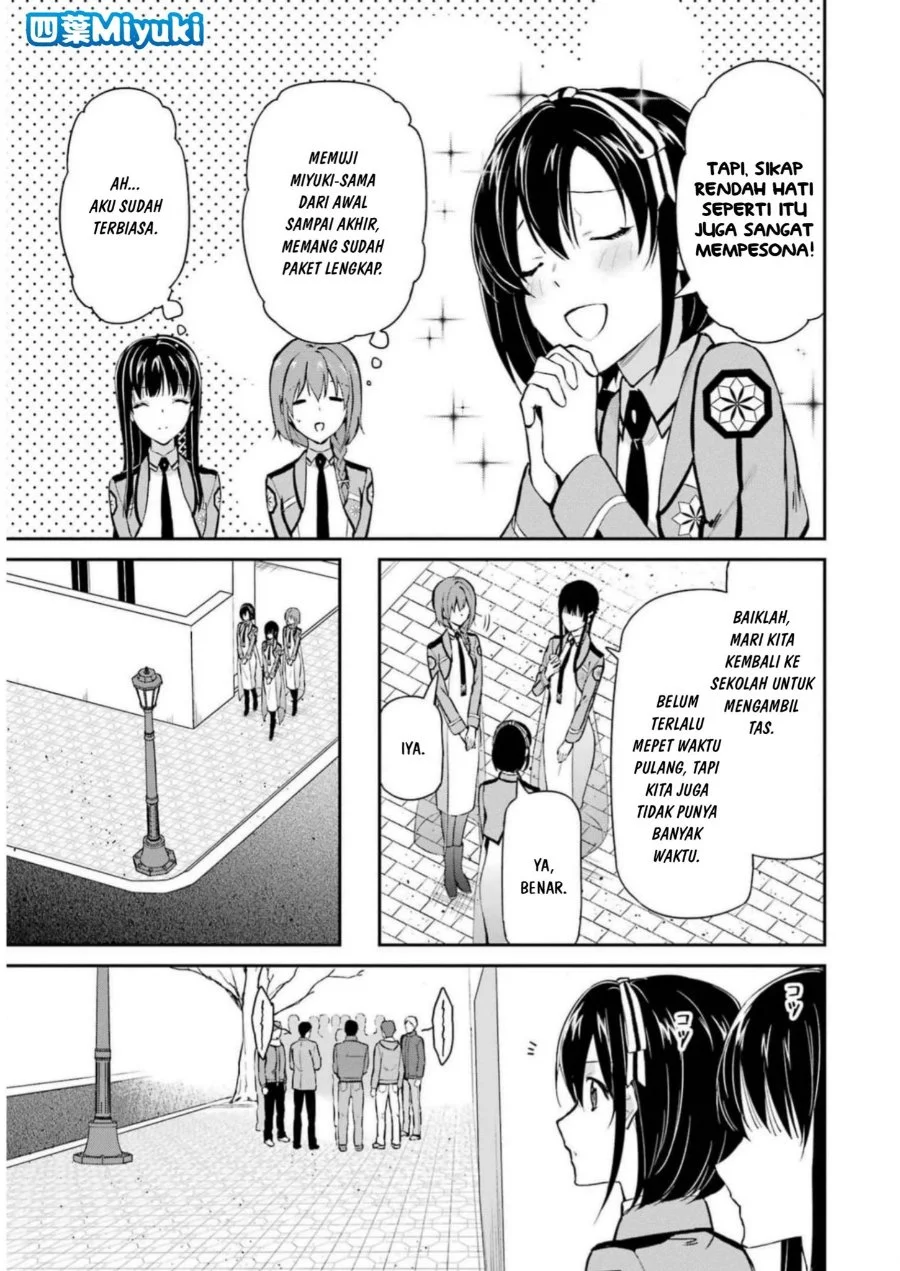 Mahouka Koukou no Rettousei Shizoku Kaigi-hen Chapter 35 Gambar 21