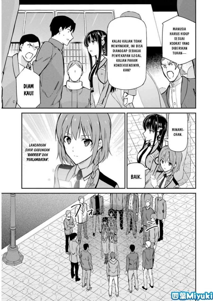 Mahouka Koukou no Rettousei Shizoku Kaigi-hen Chapter 35 Gambar 25