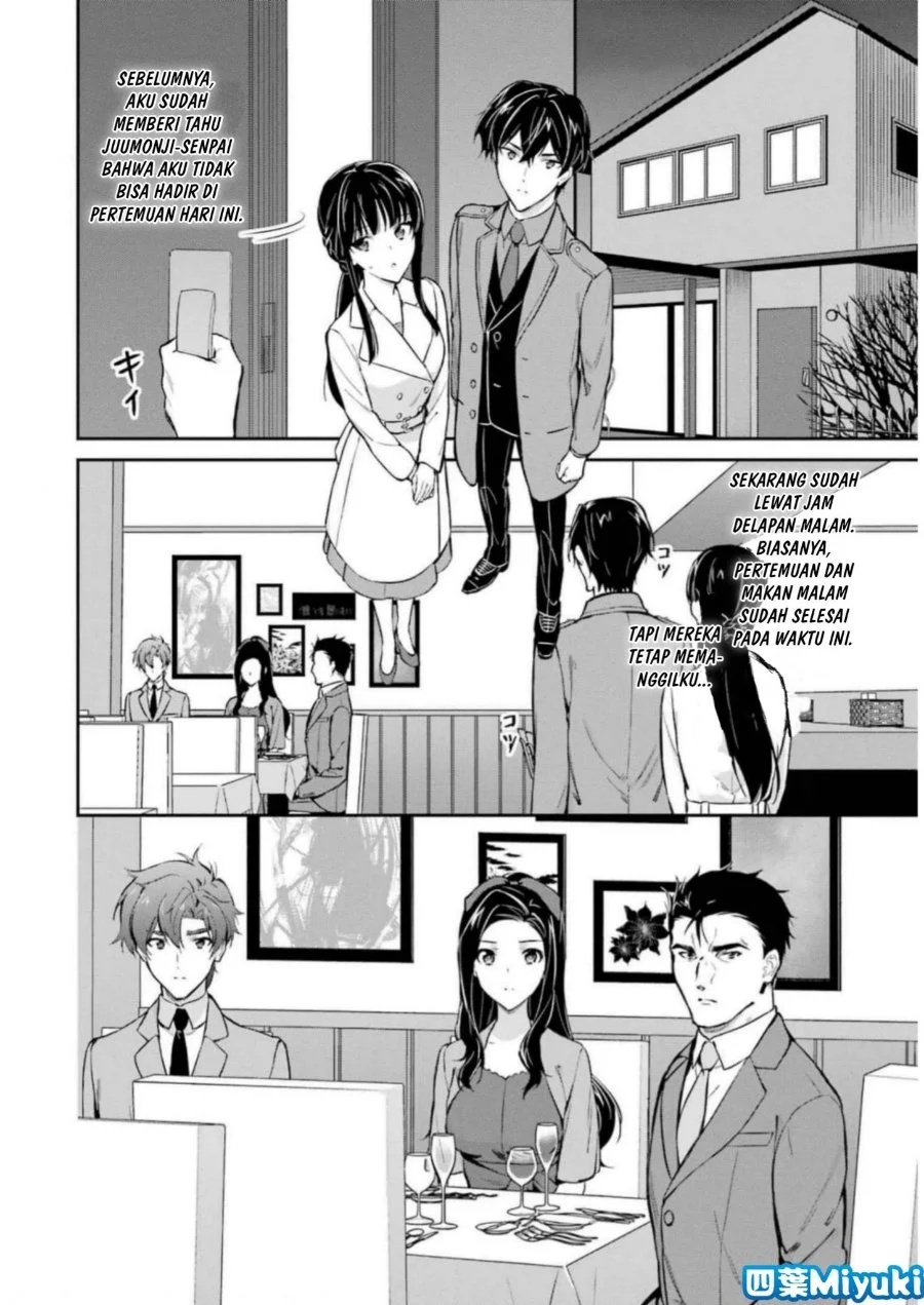 Mahouka Koukou no Rettousei Shizoku Kaigi-hen Chapter 39 Gambar 26