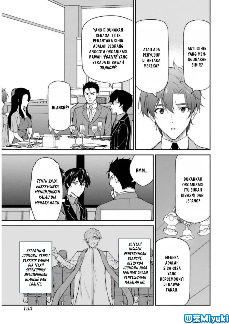 Mahouka Koukou no Rettousei Shizoku Kaigi-hen Chapter 39 Gambar 29