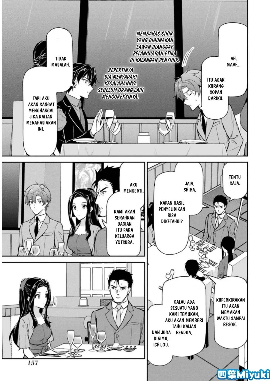 Mahouka Koukou no Rettousei Shizoku Kaigi-hen Chapter 39 Gambar 33