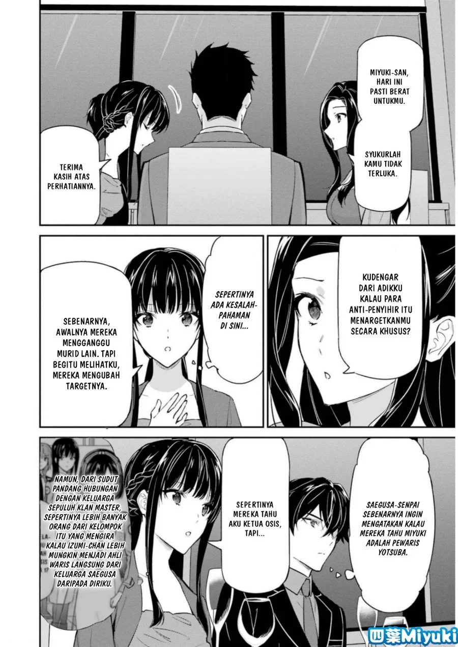 Mahouka Koukou no Rettousei Shizoku Kaigi-hen Chapter 39 Gambar 34