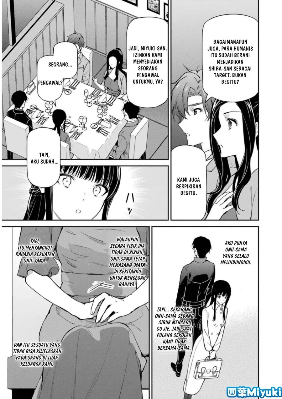 Mahouka Koukou no Rettousei Shizoku Kaigi-hen Chapter 39 Gambar 35
