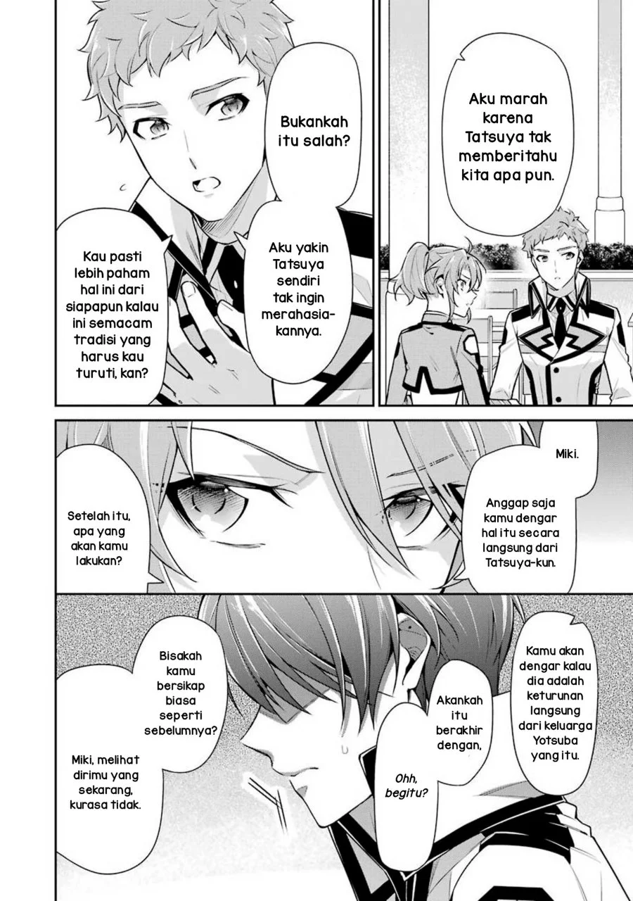Mahouka Koukou no Rettousei Shizoku Kaigi-hen Chapter 4 Gambar 6