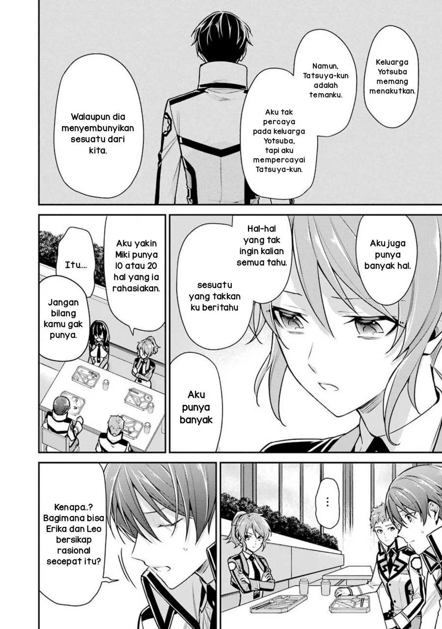 Mahouka Koukou no Rettousei Shizoku Kaigi-hen Chapter 4 Gambar 8