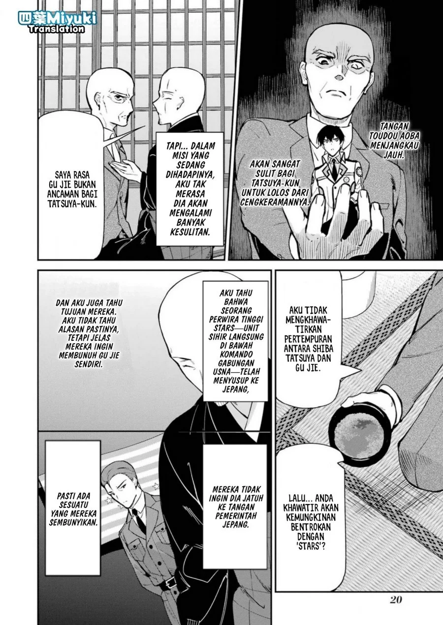 Mahouka Koukou no Rettousei Shizoku Kaigi-hen Chapter 40 Gambar 19