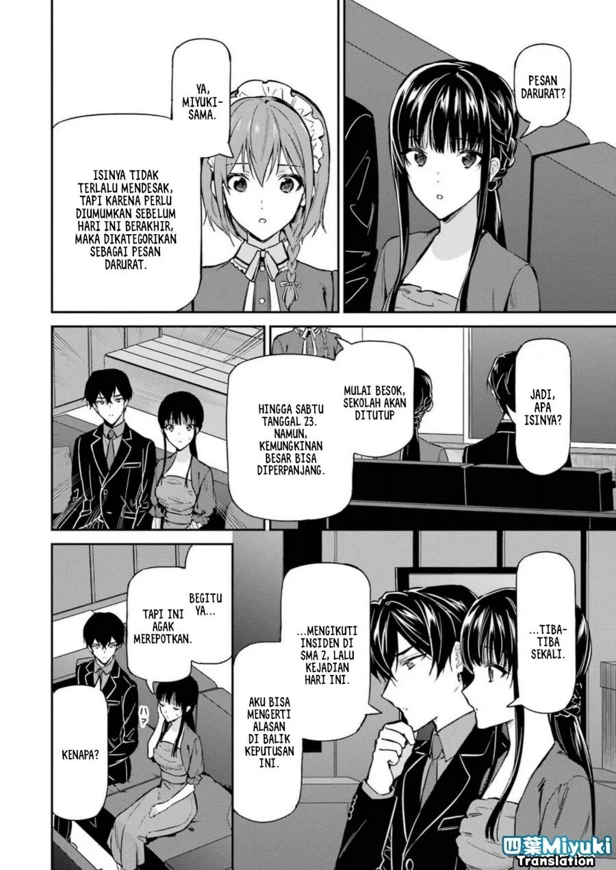 Mahouka Koukou no Rettousei Shizoku Kaigi-hen Chapter 40 Gambar 25