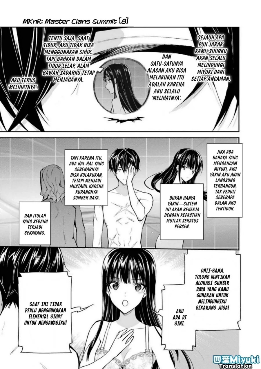 Mahouka Koukou no Rettousei Shizoku Kaigi-hen Chapter 41 Gambar 11