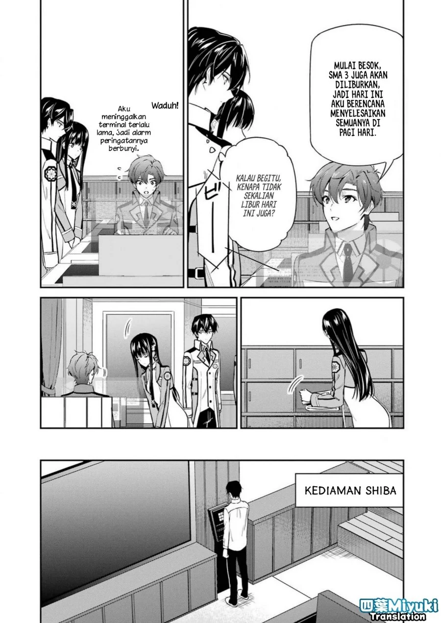 Mahouka Koukou no Rettousei Shizoku Kaigi-hen Chapter 42 Gambar 23