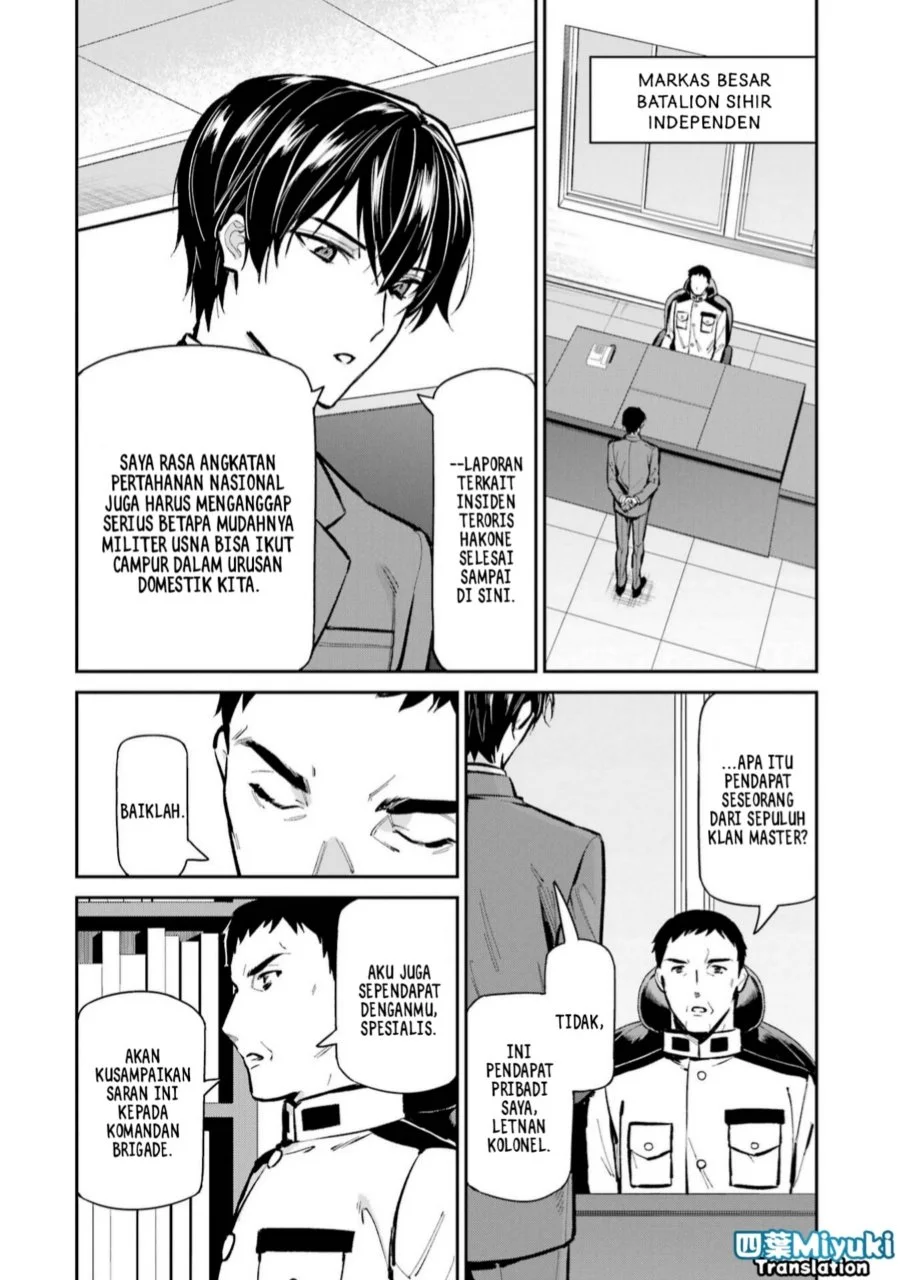Manga Mahouka Koukou no Rettousei Shizoku Kaigi-hen Chapter 53 gambar 2