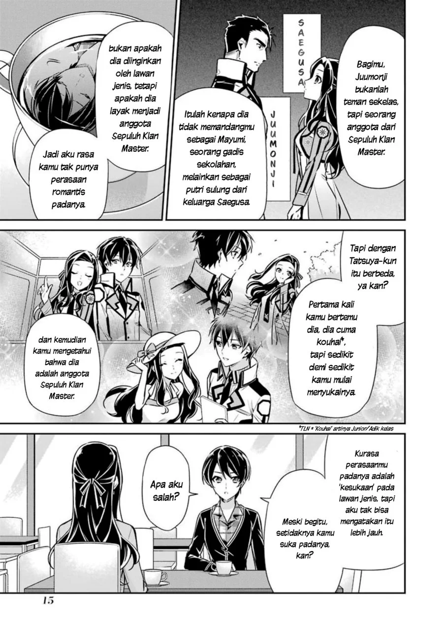 Mahouka Koukou no Rettousei Shizoku Kaigi-hen Chapter 6 Gambar 14