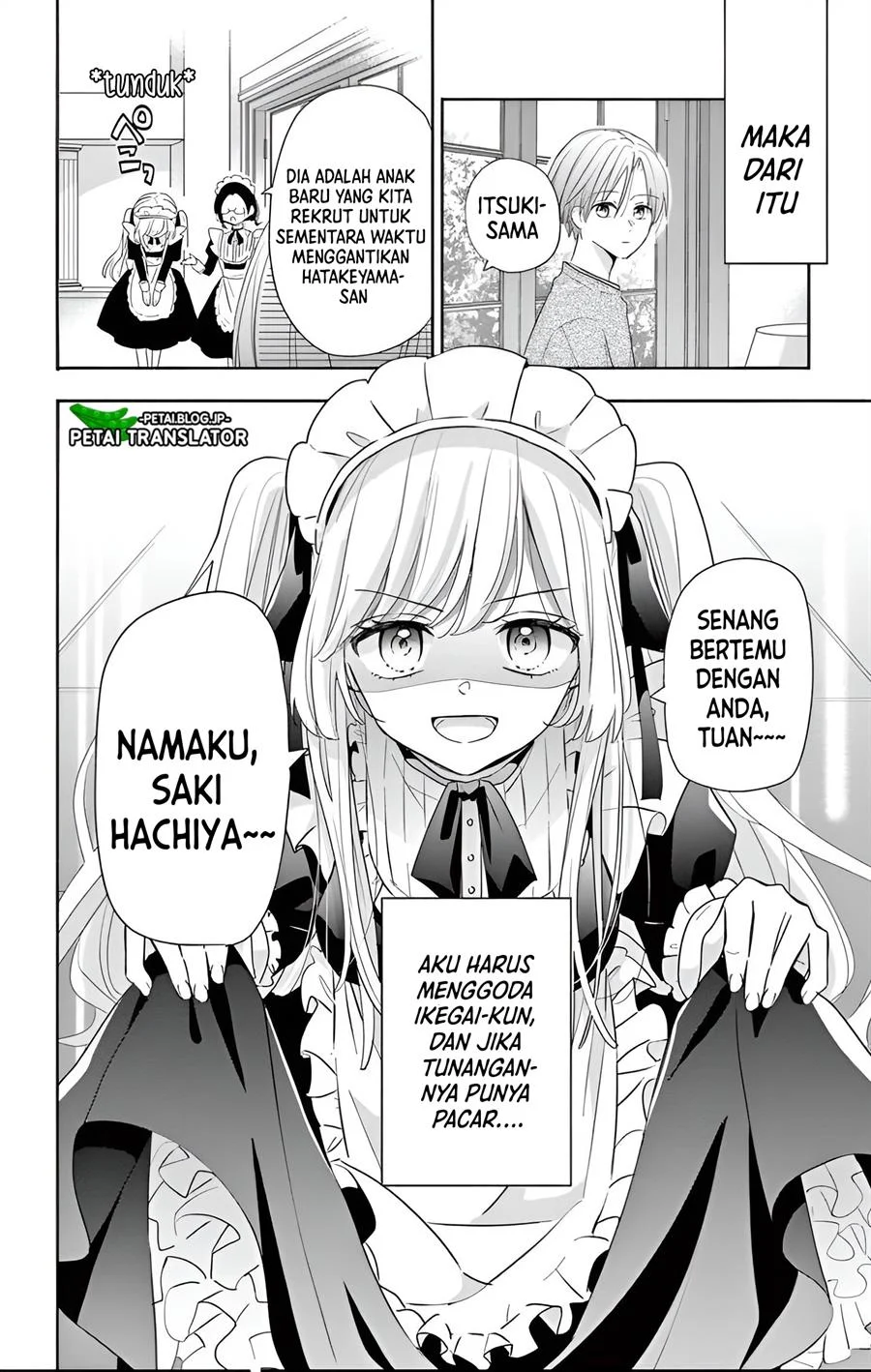 Maid wa Koisuru Hachiya-kun Chapter 1 Gambar 15
