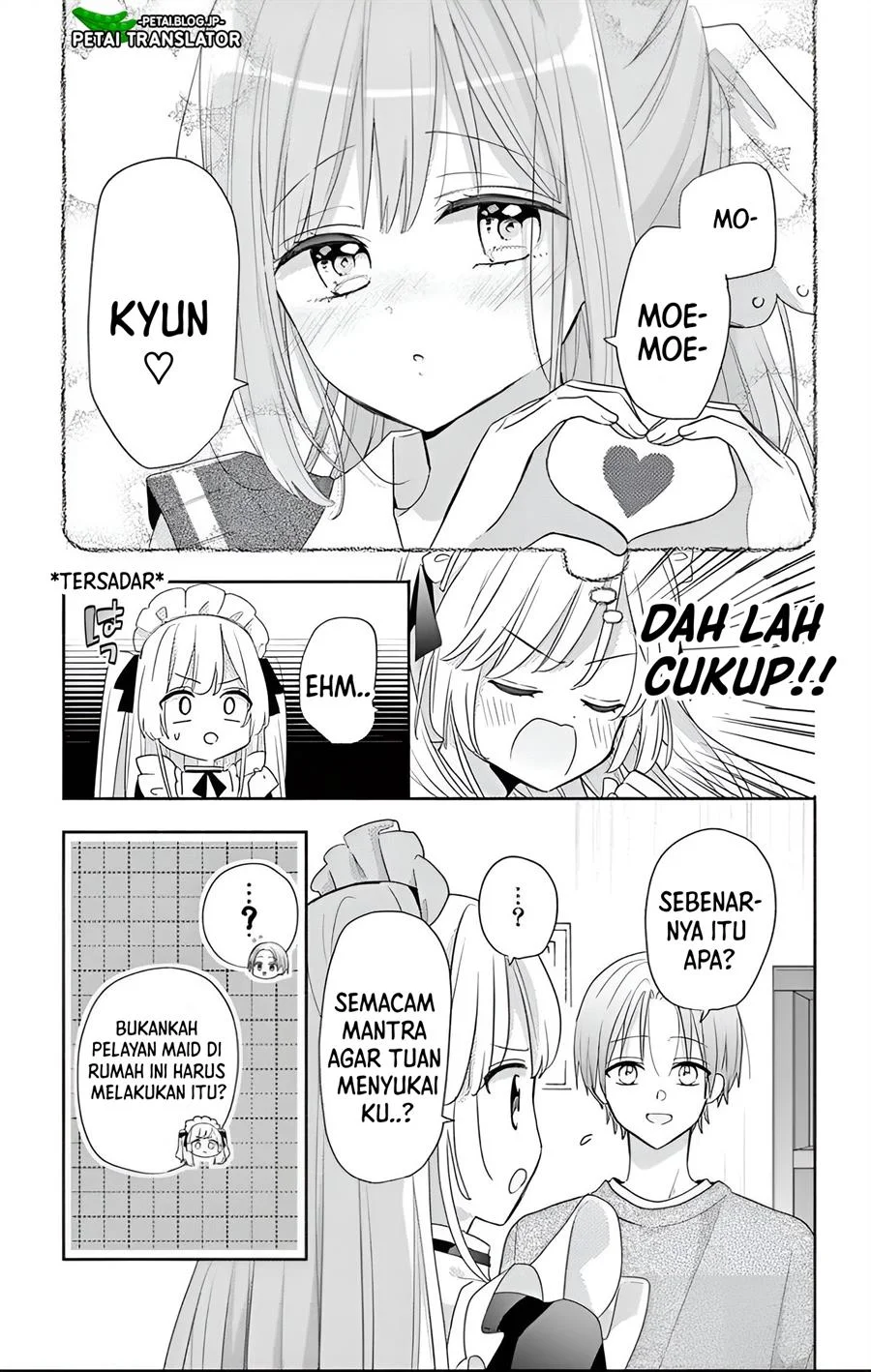 Maid wa Koisuru Hachiya-kun Chapter 1 Gambar 20