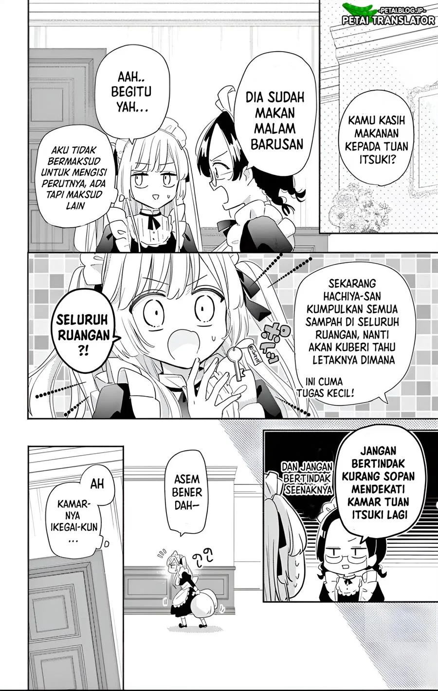 Maid wa Koisuru Hachiya-kun Chapter 1 Gambar 23