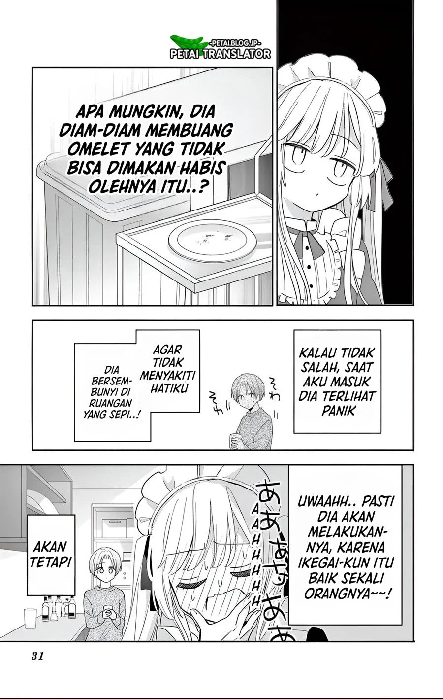Maid wa Koisuru Hachiya-kun Chapter 1 Gambar 30