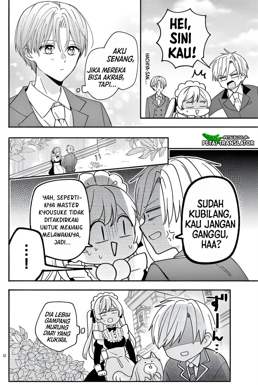Maid wa Koisuru Hachiya-kun Chapter 12 Gambar 11