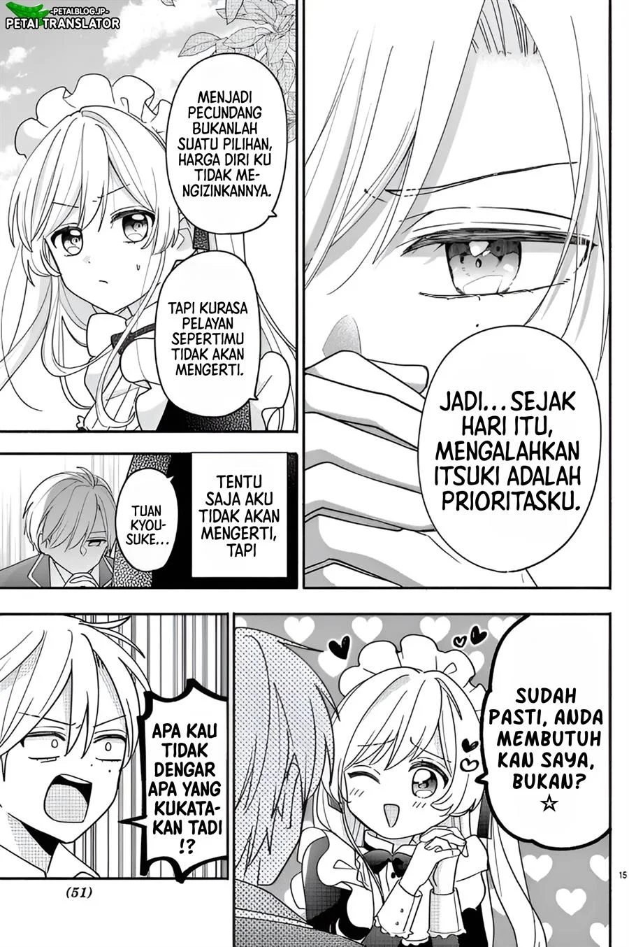 Maid wa Koisuru Hachiya-kun Chapter 12 Gambar 14