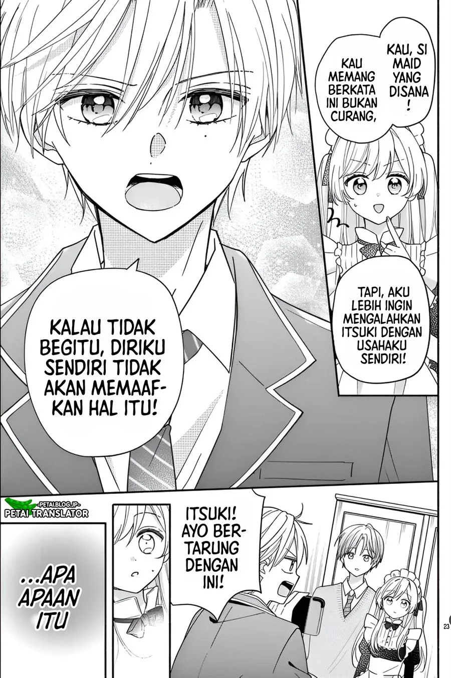 Maid wa Koisuru Hachiya-kun Chapter 12 Gambar 22
