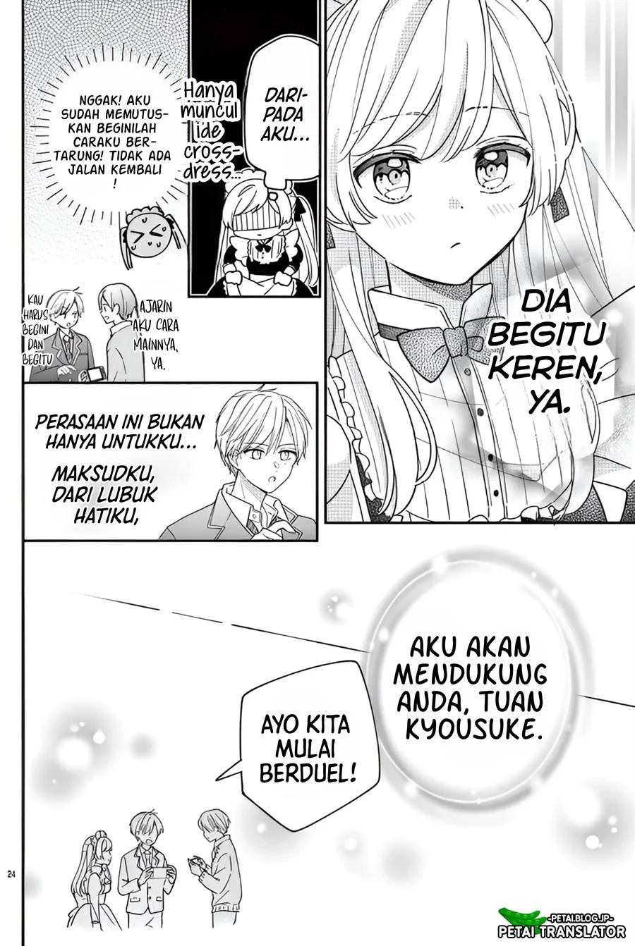 Maid wa Koisuru Hachiya-kun Chapter 12 Gambar 23