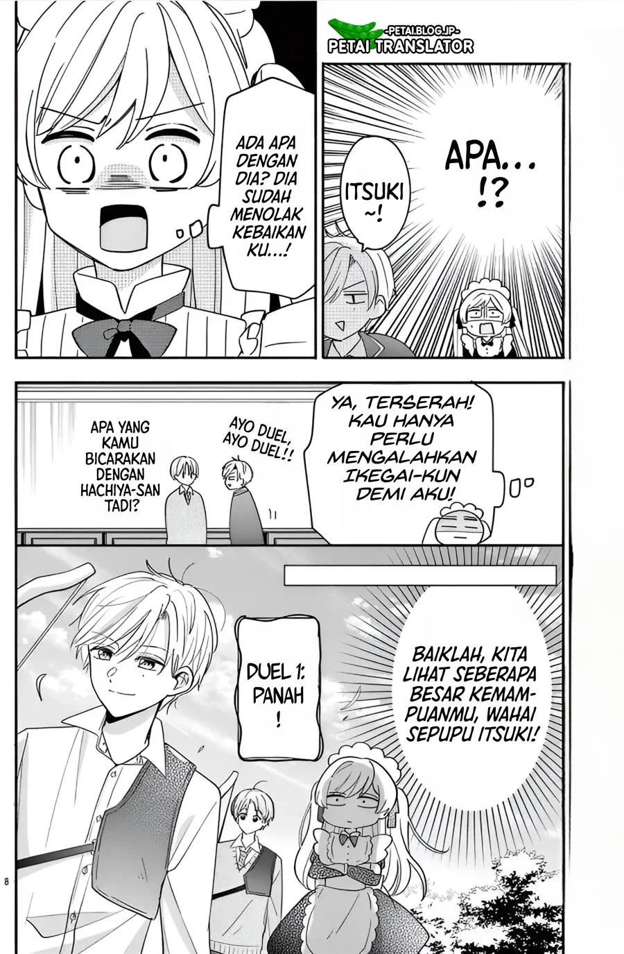 Maid wa Koisuru Hachiya-kun Chapter 12 Gambar 7
