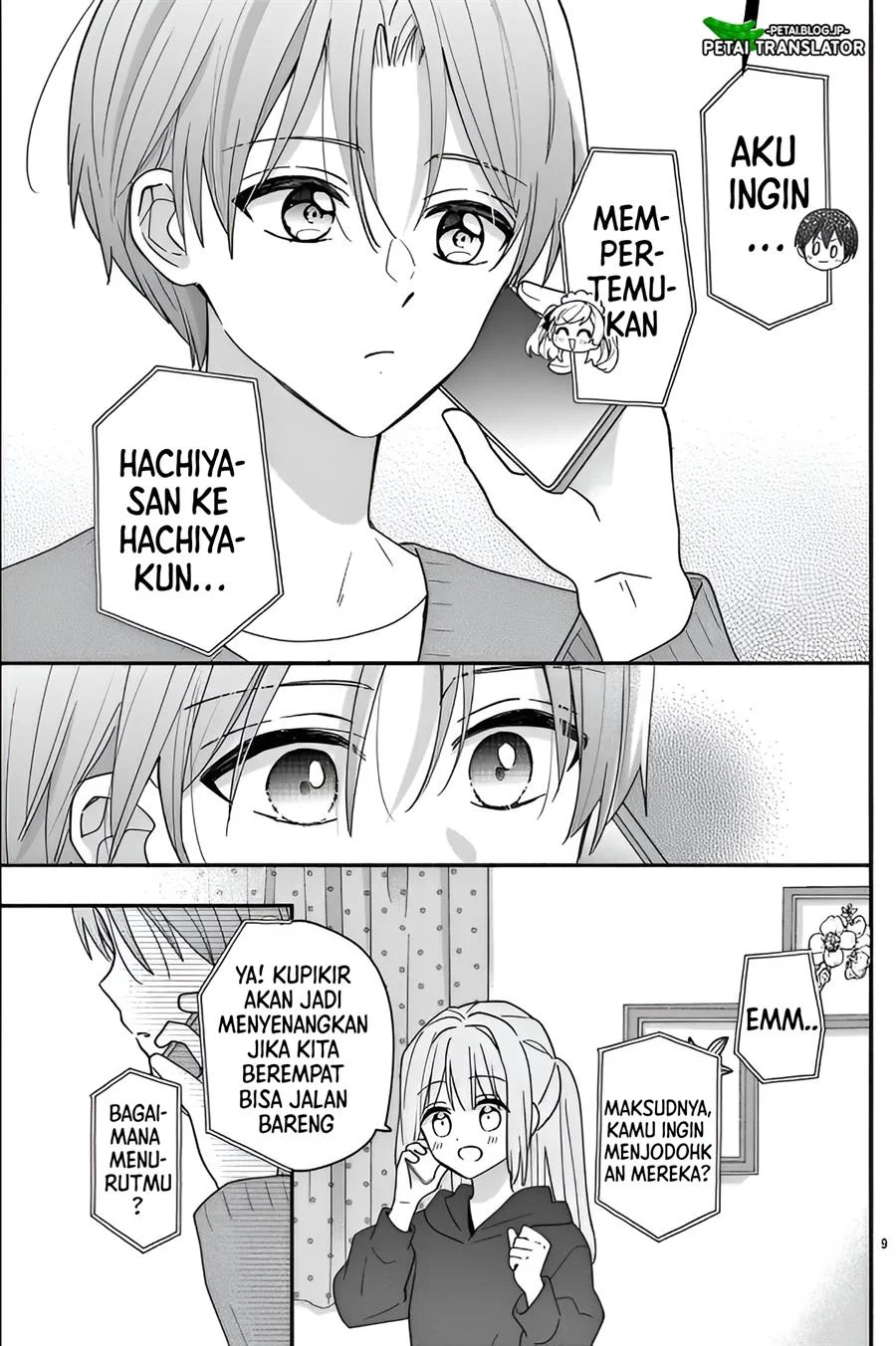 Maid wa Koisuru Hachiya-kun Chapter 13 Gambar 9