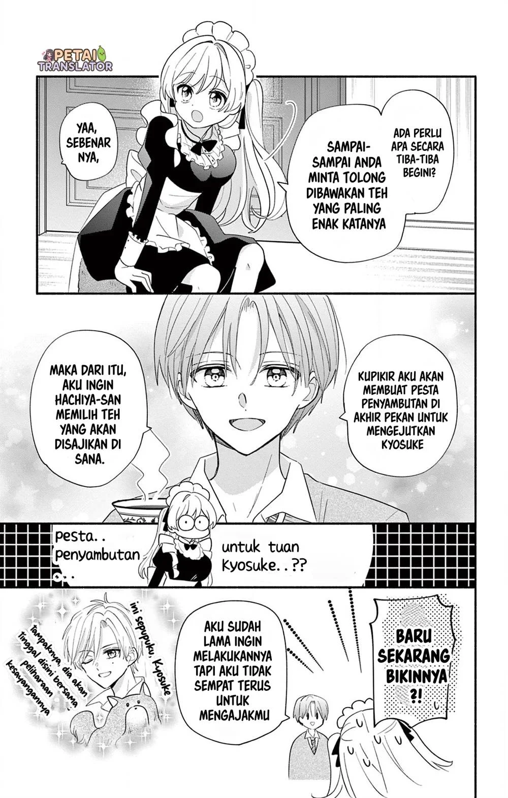 Maid wa Koisuru Hachiya-kun Chapter 16 Gambar 10