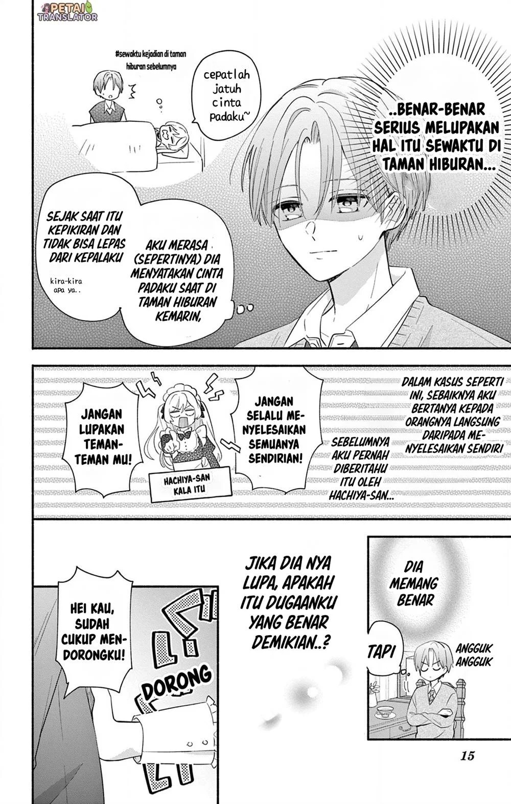 Maid wa Koisuru Hachiya-kun Chapter 16 Gambar 15