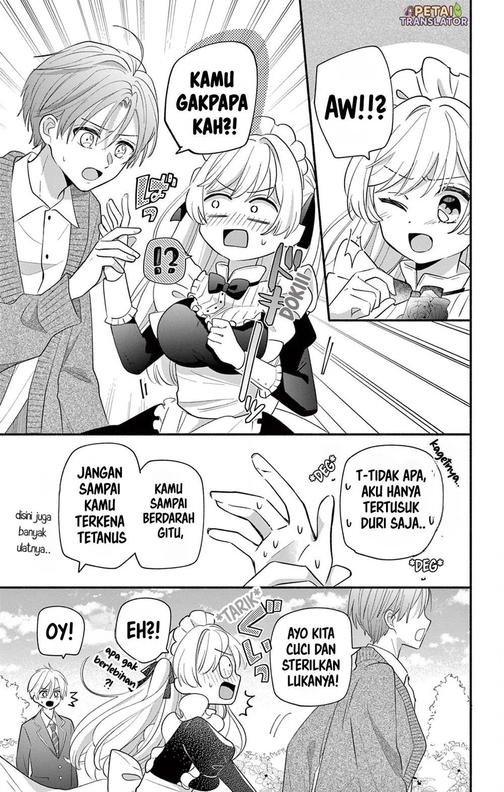 Maid wa Koisuru Hachiya-kun Chapter 16 Gambar 22