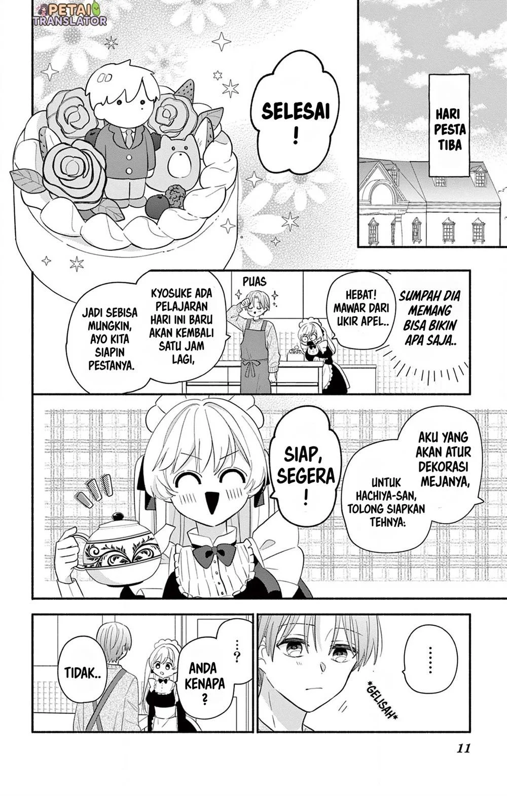 Maid wa Koisuru Hachiya-kun Chapter 16 Gambar 35