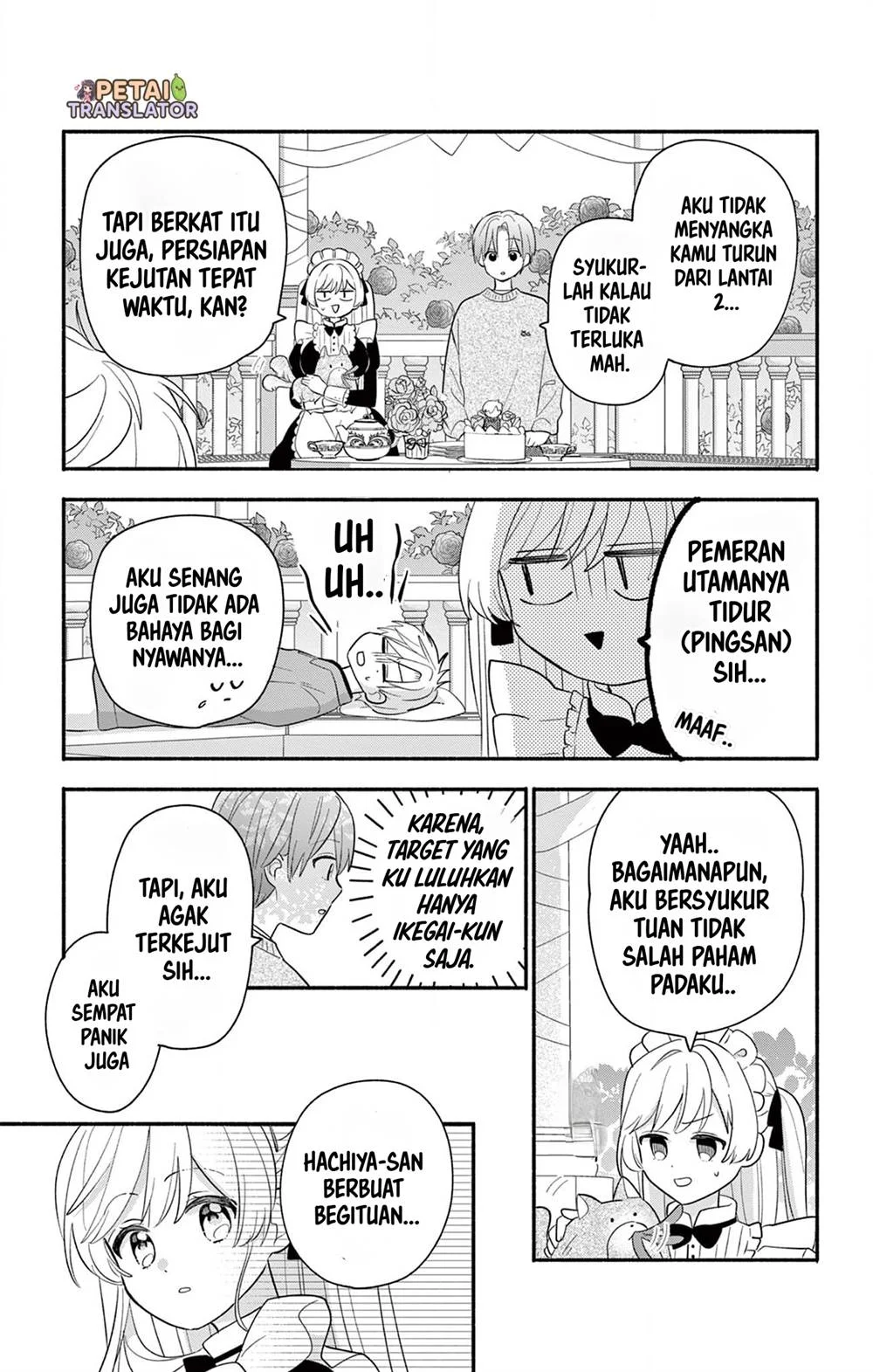 Maid wa Koisuru Hachiya-kun Chapter 16 Gambar 46