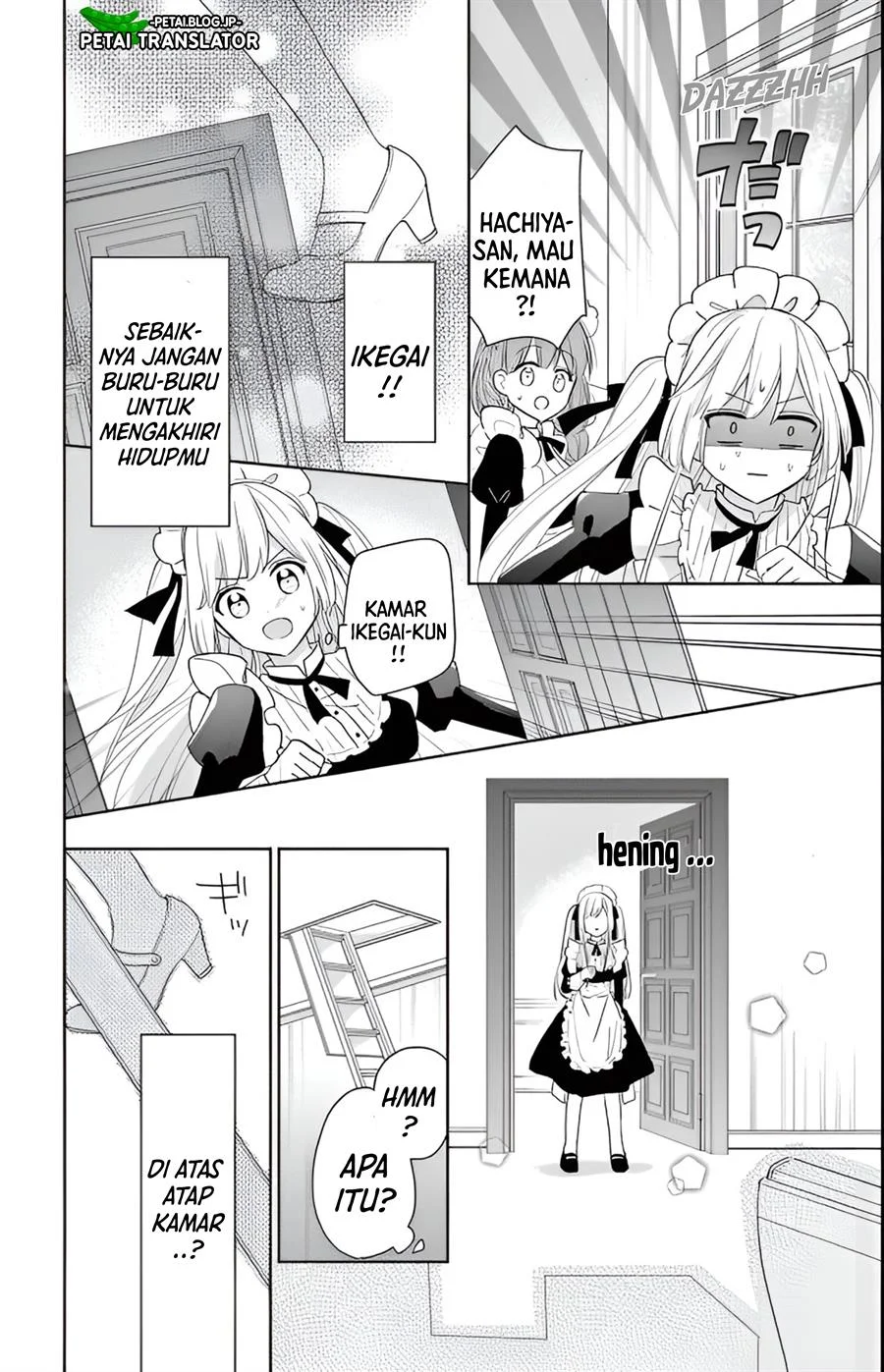 Maid wa Koisuru Hachiya-kun Chapter 2 Gambar 20