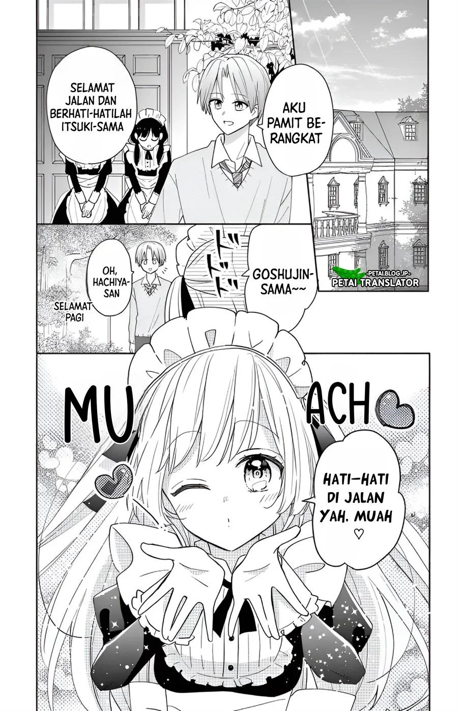 Maid wa Koisuru Hachiya-kun Chapter 2 Gambar 4