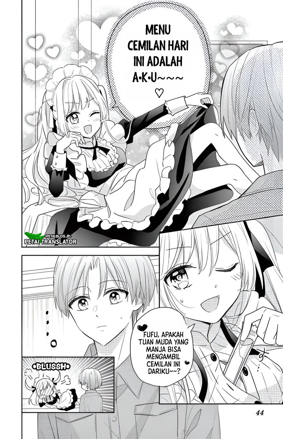 Maid wa Koisuru Hachiya-kun Chapter 2 Gambar 8