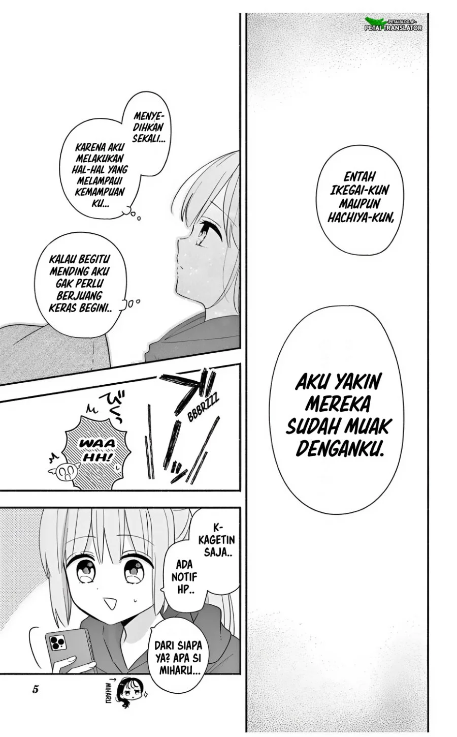 Maid wa Koisuru Hachiya-kun Chapter 23.3 Gambar 5