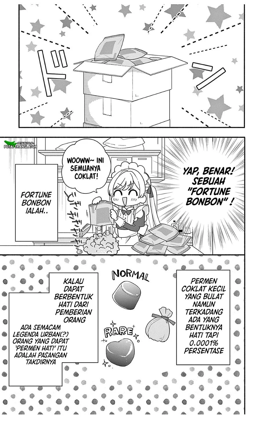 Maid wa Koisuru Hachiya-kun Chapter 24.1 Gambar 17