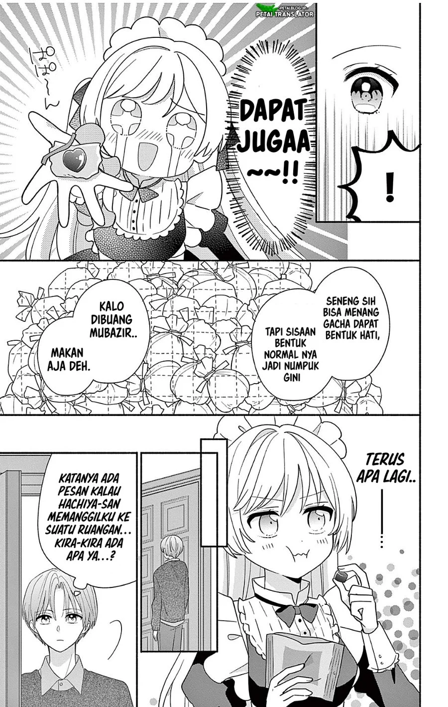 Maid wa Koisuru Hachiya-kun Chapter 24.1 Gambar 19