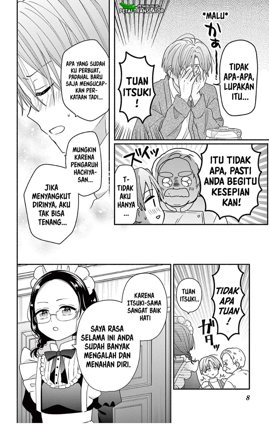 Maid wa Koisuru Hachiya-kun Chapter 28.2 Gambar 8