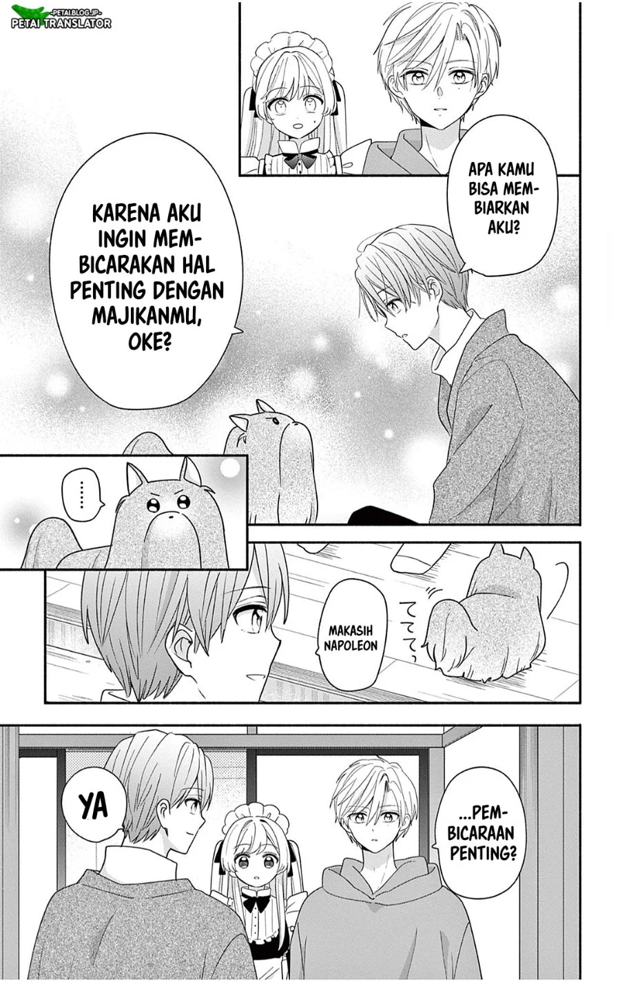 Maid wa Koisuru Hachiya-kun Chapter 29.1 Gambar 13