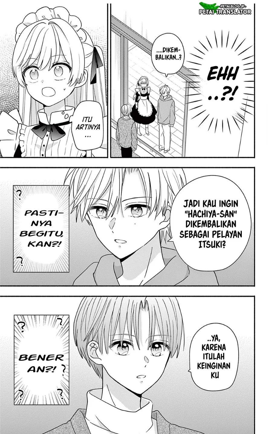 Maid wa Koisuru Hachiya-kun Chapter 29.1 Gambar 15