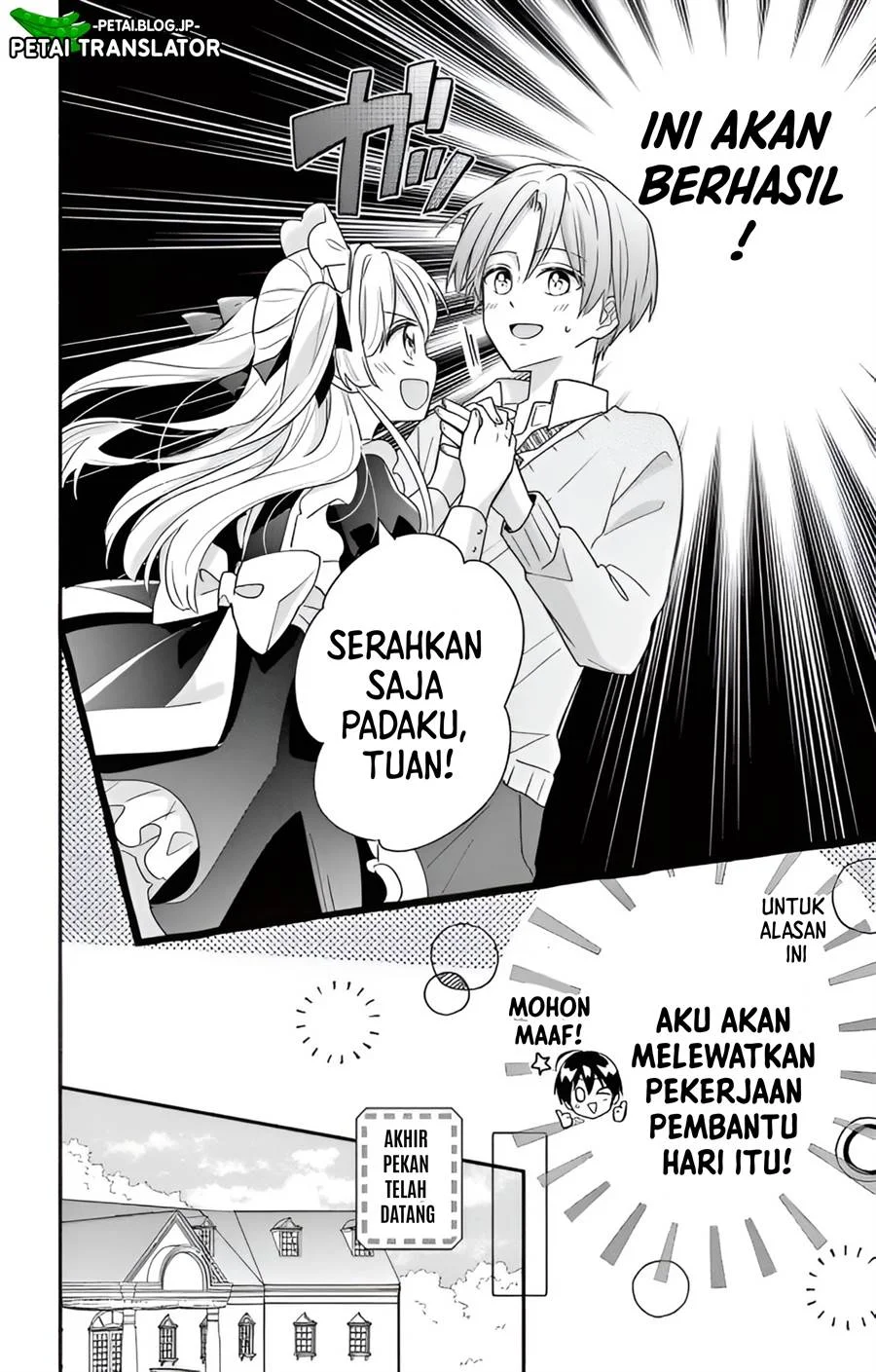 Maid wa Koisuru Hachiya-kun Chapter 3 Gambar 10
