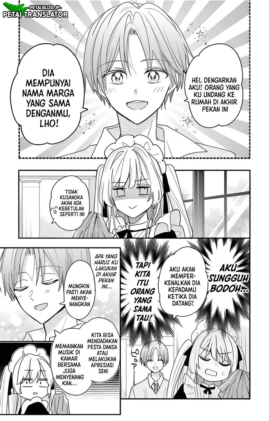 Maid wa Koisuru Hachiya-kun Chapter 3 Gambar 7