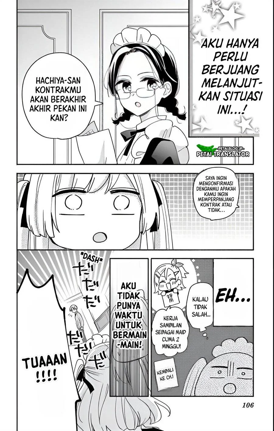 Maid wa Koisuru Hachiya-kun Chapter 4 Gambar 6